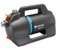 Gardena bomba de jardín 4300 Silent: Bomba de riego muy silenciosa con carcasa innovadora, caudal de 4300 l/h, motor de 650 W, sistema de doble sellado, bajo consumo e impermeable (9056-20)