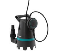Gardena Bomba sumergible de aguas residuales 10.500 Basic: bomba sumergible eléctrica con un caudal de 10 500 l/h e interruptor de flotación ajustable con funcionamiento continuo (9008-47)