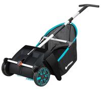 Gardena Carrito recolector de Hojas y césped Barredora para el jardín, con Bolsa colectora extraíble, Sistema de cepillos Giratorio, Agarre ergonómico, silencioso (3565-20)