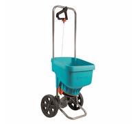 Gardena Carro Esparcidor XL 00436-20 Semillas Abono Depósito Sal 18 Litros