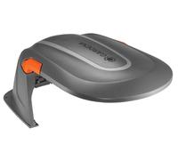 Gardena caseta para robots cortacésped: garaje para segadora, protección contra el sol y la lluvia para el robot y la estación de carga (15020-20)