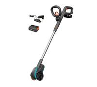 Gardena Cepillo para las malas hierbas a batería EasyWeed 1800/18V P4A Set listo para usar: Limpiador de juntas de malas hierbas, Fácil de manejar, Disco de alambre de acero (14820-20)