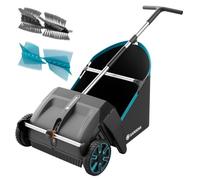 Gardena Colector de Hojas y césped para césped y terrazas Asistencia de jardinería: Adecuado Tanto para césped como para terrazas, Cambio fácil de cepillos, Recogida efectiva de césped, Diseño
