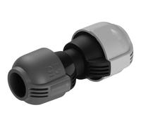 Gardena Conector de reducción del sistema de aspersores, 32 mm-25 mm: pieza de conexión de tubería de 32 mm para transición a tubería de 25 mm, técnica de conexión probada «Quick & Easy» (02777-20)