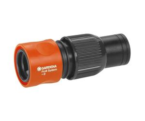 Gardena Conector Profi-System diámetro 19 mm, 3/4 pulgadas, Conexión rápida para el Principio de la Manguera, Color Estándar