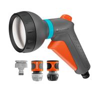 GARDENA Conjunto de inicio de pulverizador clásico Pulverizadores y boquillas: Rociador de manguera de jardín, Patrón de pulverización suave para regar plantas, fabricado en Alemania, Diseñado para