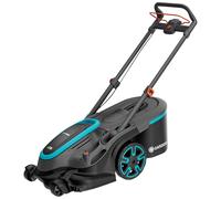 Gardena Cortacésped a batería PowerMax Duo 46/36V P4A Set Listo para Usar.: Alto Rendimiento, Dos Cuchillas de Corte, para Espacios reducidos, Power Boost, Sin Cable (14646-20)