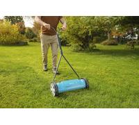 Gardena Cortacésped helicoidal 400 Classic: cortacésped Manual con un Ancho de Trabajo de 40 cm para una Superficie de césped de hasta 200 m², Cilindro de Corte de Acero (4018-88)