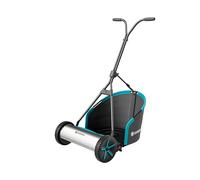 Gardena Cortacésped Manual Plus 400 Cortacéspedes helicoidales: Césped inglés, 40 cm de Ancho de Corte, Inalámbrico, con cesto de Recogida, para céspedes de hasta 250 m² (11765-20)