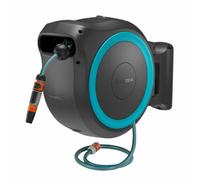 Gardena GAR1707098796937 Enrollador de Manguera de Pared PowerRoll XXL P4A, 40 m de Longitud, 13 mm de Diámetro, Azul
