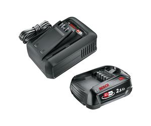 Gardena Kit de Arranque P4A QC AL18V-44+1x2.5Ah Baterías y Cargadores: Parte de la Gama Power FOR All, Carga rápida, Indicador de Estado de Carga (14913-20)