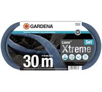 Gardena Liano Xtreme 1/2 pulgadas, set 30m: Manguera de jardín ultra robusta de tejido, para grifos de agua interiores, manguera interna de PVC, ligera, resistente a la climatología (18477-20)