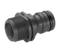 Gardena Macho Exterior Profi-System para acoplar a Tubos, grifos o Accesorios con Rosca Interior, Estándar