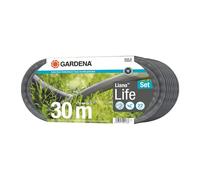Gardena manguera textil Liano Life 1/2 pulgadas, 30m: Manguera de jardín de tejido textil muy flexible, con manguera interna de PVC, sin dobleces, ligera, resistente a la climatología (18457-20)