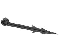 Gardena Micro-Drip-System Estaca: Para fijación y dirección de tuberías de distribución o de goteo en la tierra, para tuberías con 4,6 mm de diámetro (3/16 pulgadas), contenido: 15 unidades (13218-20)