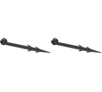 Gardena Micro-Drip-System Estaca: Para fijación y dirección de tuberías de distribución o de goteo en la tierra, para tuberías con 4,6 mm de diámetro (3/16 pulgadas), contenido: 15 unidades (13218-20)