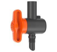 Gardena Micro-Drip-System válvula de regulación: para la regulación del caudal de Agua en Las boquillas de Chorro o en la tubería de alargue para boquillas de Chorro, Contenido: 5 Unidades (13231-20)