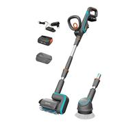 Gardena Multi limpiador AquaBrush Universal a batería 04/18V P4A Set listo para usar: Exterior, Superficie universal, Cepillo de perfilado, Funcionamiento con un solo toque, Sin cable (14842-20)