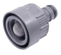 Gardena Pieza de grifo con parada de agua: conexión de enchufe de agua (número de referencia 8254), enchufe de agua (número de referencia 8250, 8266), parte del sistema de tuberías (05327-20), color