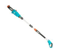 Gardena Podadora telescópica a batería TCS 20/18V P4A sin batería: sierra de mano de hasta 4 m de alcance, 20 cm de longitud de espada, cabezal de corte flexible, incluida correa transporte