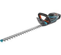 Gardena PowerCut Li-40/60 - Cortasetos con batería (60 cm de longitud, mango ergonómico, protección contra golpes, teclado intuitivo, sin batería ni cargador (9860-55)