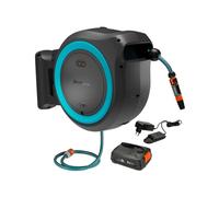 Gardena Powerroll XL Enrollador de Manguera Automático con Batería 35m Azul