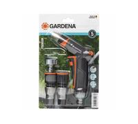 Juego básico de pistola de riego Premier Gardena negro/naranja (18298-20)