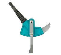 Gardena Raspador de juntas 2 en 1 combisystem: raspador para eliminar a fondo malas hierbas y musgo, estribo de acero inoxidable para juntas anchas, apto para mangos cs (03607-20)