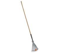 Gardena Scopa Para Hojas Ajustable 30-50 cm Con Mango De Madera (178cm) PURELINE