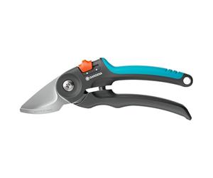 Gardena Secateurs PremiumCut Fresh Wood, Anvil Cut, 22 mm Cutting Diameter, ErgoTec Soft Grip Handles, Precision-Ground Steel Blades, PowerCoating (12241-20)