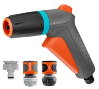 Gardena Set de inicio de pistola de limpieza Classic Pulverizadores y boquillas: Boquilla de pulverización de manguera de jardín, Para limpiar y regar, Dos tipos de chorro (18362-20)