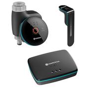 Gardena Set de Programador y Sensor Smart, Riego Basado en Datos, Integración en Smart Home, Sensor de Humedad del Suelo Incluido (19045-20)