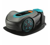 Gardena SILENO minimo Robot Cortacésped 500m² | Bluetooth | Silencioso | Corta Lluvia | Limpieza Manguera | Control App
