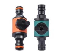 Gardena - Sistema de riego para manguera de jardín (2 unidades, 1/4 pulgadas, sistema de aspersión