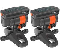 Gardena Sistema Micro-Drip aspersor Cuadrado OS 90: Aspersor para el Sistema de riego automático, Ajustable a Superficies cuadradas de hasta 90 m², técnica de conexión Quick & Easy (13325-20)