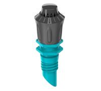 Gardena Sistema Micro-Drip Boquilla 360 Grados: Cabezal de pulverizador de 360 Grados, riego Regulable para Ahorrar Agua, Cubre Toda la Superficie, Alcance de aspersor de Unos 3 m (13322-20)