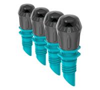 Gardena Sistema Micro-Drip Boquilla 90 Grados: Cabezal de pulverizador de 90 Grados, riego Regulable para Ahorrar Agua, Alcance de aspersor de 2,5 m, 5 Piezas (13320-20) (Paquete de 4)