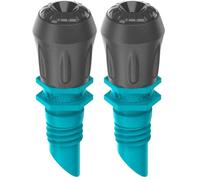 Gardena Sistema Micro-Drip Boquilla nebulizadora: Boquilla para un riego óptimo de brotes e invernaderos, pulverización Fina, 1 m², 5 Piezas (13323-20) (Paquete de 2)