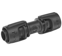 Gardena sistema Micro-Drip conector 13 mm (1/2 pulgadas): Pieza de conexión para alargar tubos de distribución y de goteo, 13 mm (1/2 pulgadas), reutilizable (13203-20)