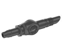 Gardena sistema Micro-Drip conector 4,6 mm (3/16 pulgadas): Accesorio para conectar tubos de distribución o de gotero, para alargar los tubos con la técnica de conexión Easy & Flexible (13213-20)