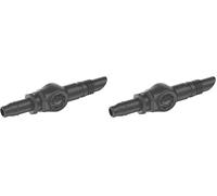Gardena sistema Micro-Drip conector 4,6 mm (3/16 pulgadas): Accesorio para conectar tubos de distribución o de gotero, para alargar los tubos con la técnica de conexión Easy & Flexible (13213-20)