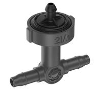 Gardena sistema Micro-Drip gotero lineal, regula la presión: Gotero para sistema de riego automático,riego de plantas en hilera de diferente altura, técnica de conexión sencilla (13312-20)