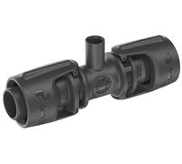 Gardena sistema Micro-Drip pieza en T para boquillas: Conexión de tubos de 13 mm con una boquilla, riego automático de plantas, técnica de conexión Quick and Easy, reutilizable (13206-20)