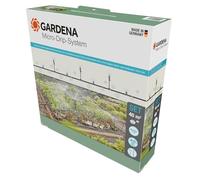 Gardena sistema Micro-Drip set de riego por goteo hortalizas/flores (40 m²): Set de inicio listo para usar, sistema de riego eficiente, técnica de conexión fácil & flexible (13450-20)