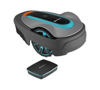 Gardena smart SILENO city - Robot cortacésped para 600 m², ancho de corte 16 cm, altura ajustable 20-50 cm, 3 cuchillas, batería de litio, estación base, IPX5