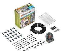 Gardena - Solución de riego automático solar AquaBloom - Riego Gota-a-Goutte - Capacidad máxima de 20 plantas - Programable - 13300-20