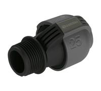 Gardena Sprinklersystem Enchufe de conexión (Diámetro: 25 mm, Dimensión conexión: 1" (rosca exterior))