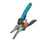 Gardena Tijera Jardín Gripcut con función de Agarre. Azul / Gris