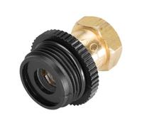 GARDENA Válvula de drenaje a prueba de heladas, para drenar automáticamente la instalación al final de un ciclo, tiene una rosca de 3/4 pulgadas, negro, oro 2760-20