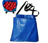 Gardener Fruit Apron - Durable Harvesting Waist Bag With Large Pocket | Lightweight PE Produce Picking Accessory For Vegetables & Fruits | Ideal For Eggplants, Cucumbers, Beans, Chillies, Lettuce, App